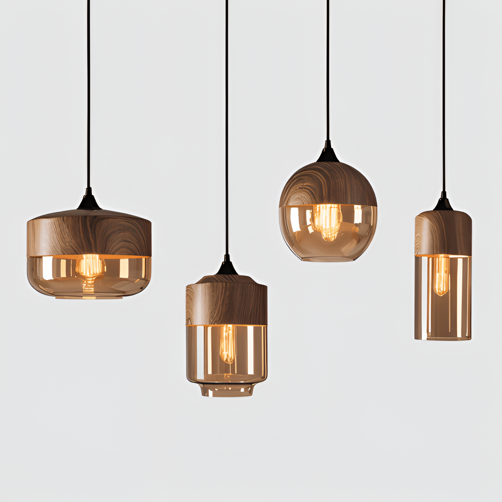 Minimalistisk Industriel Pendellampe - Justerbar