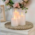 Minimalistisk Flameless LED-lysæt - Cylindrisk