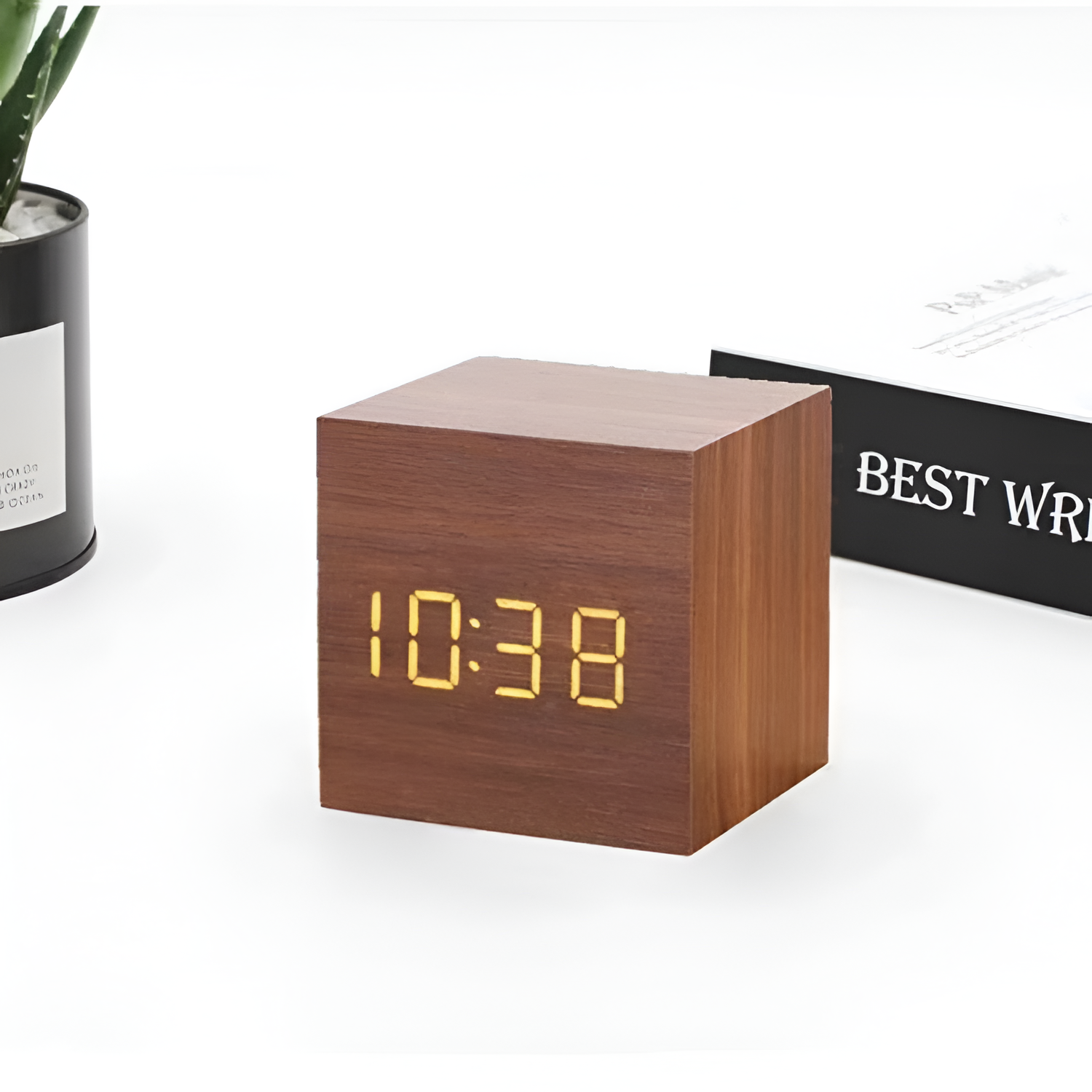 Digitalt Kubur Med Smarte Funktioner – Minimalistisk