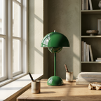 Mushroom Bordlampe - Portabel LED Dæmpbar Skrivebordslampe