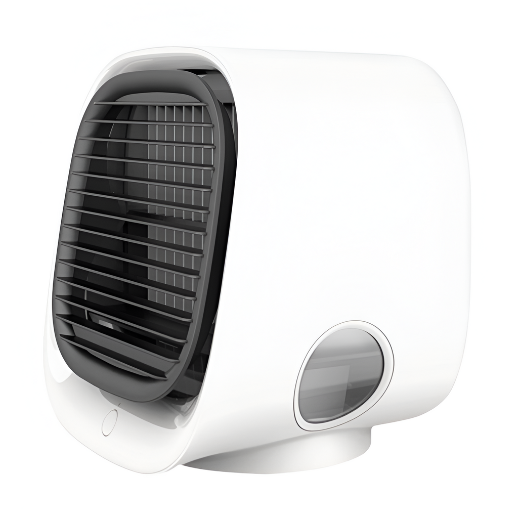 Kompakt Bærbar Luftkøler - Minimalistisk Bordventilator