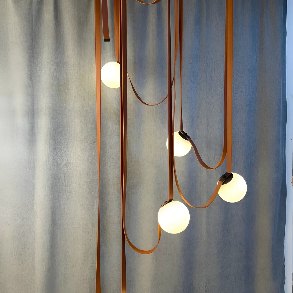 Italiensk-inspireret pendel med draperet design