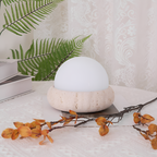 Tekstureret Minimalistisk Bordlampe - Geometrisk