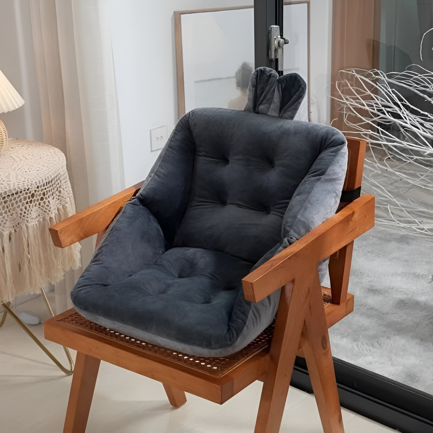 Sædehynde i memory foam – støtte til kontorstole