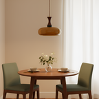 Retro Blankt Pendellampe - Dansk Vintage Stil