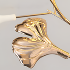 Blomstrende Træ Gulvlampe - Minimalistisk