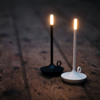 Bærbar Cylindrisk Bordlampe - Trådløst Led-Natlys