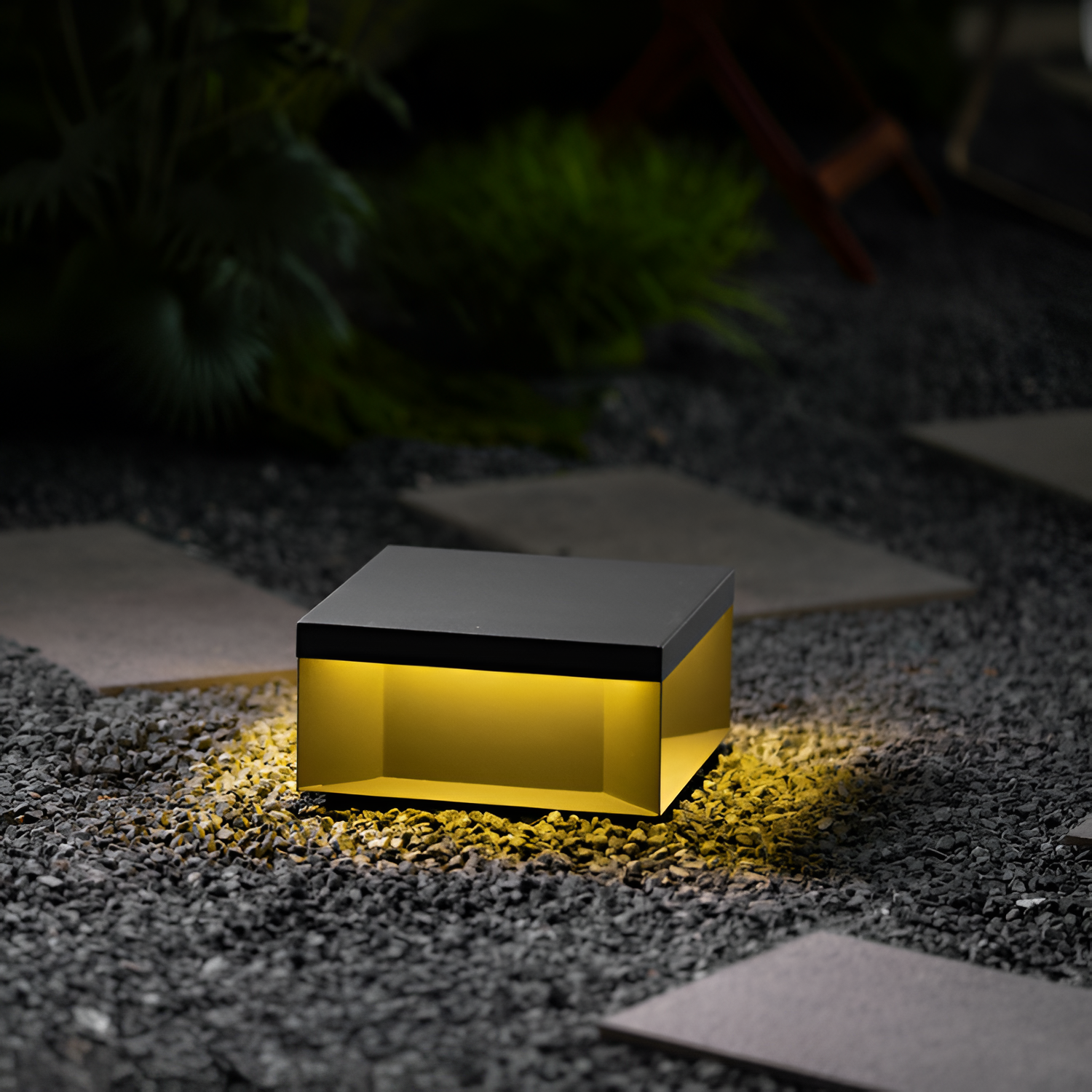 Minimalistisk Solcelle Udendørslampe - Moderne