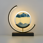 Minimalistisk Geometrisk Bordlampe - Roterende