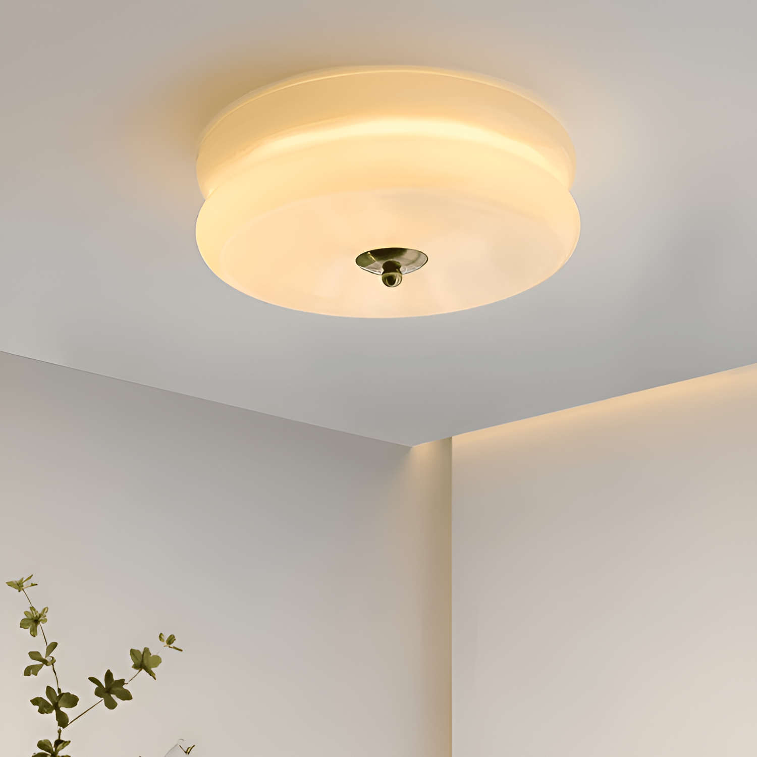 Minimalistisk Flush Loftslampe - Lagdelt