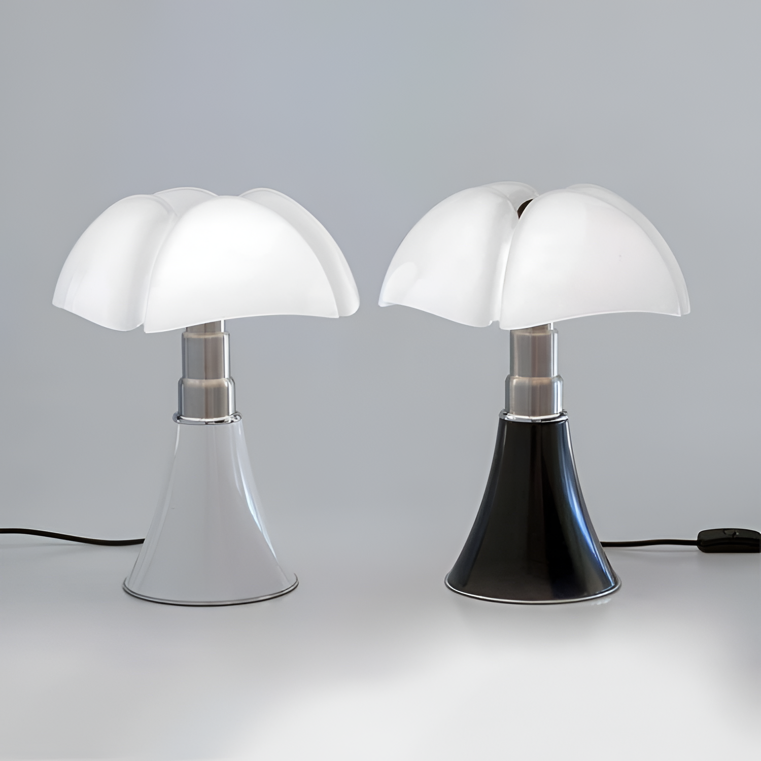 Moderne paddehat bordlampe - Soveværelse og Kontor