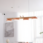 Nordisk Lineær Lysekrone - Minimalistisk