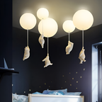 Ballonbjørn Loftlampe - Børneværelse Dekoration