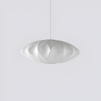 Mid Century Stil Pendellampe - Ribbet Ellipse