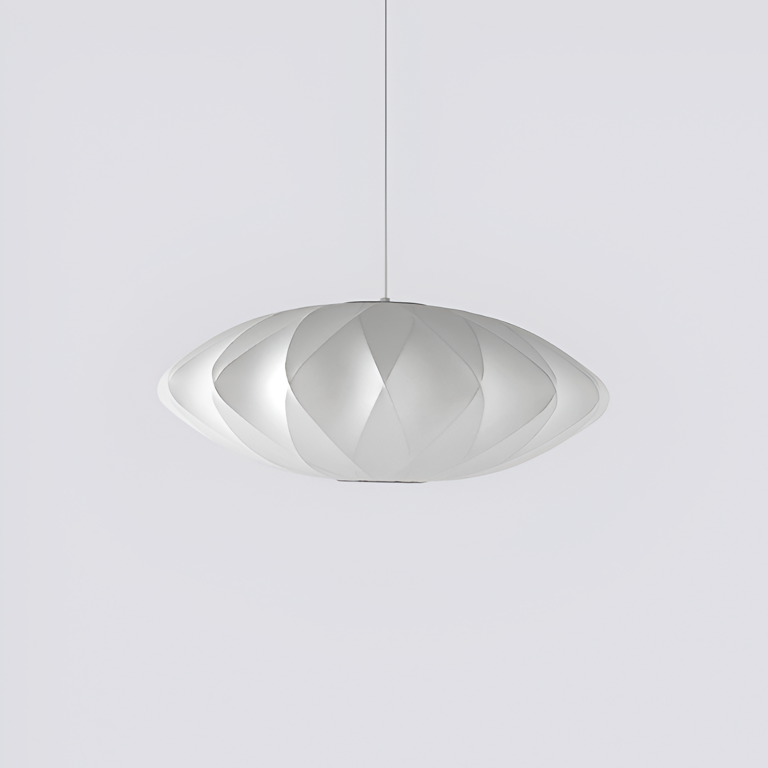Mid Century Stil Pendellampe - Ribbet Ellipse