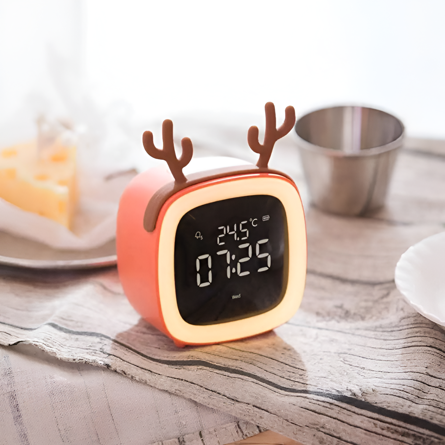 Digital Minimalistisk Bordur – Genopladeligt