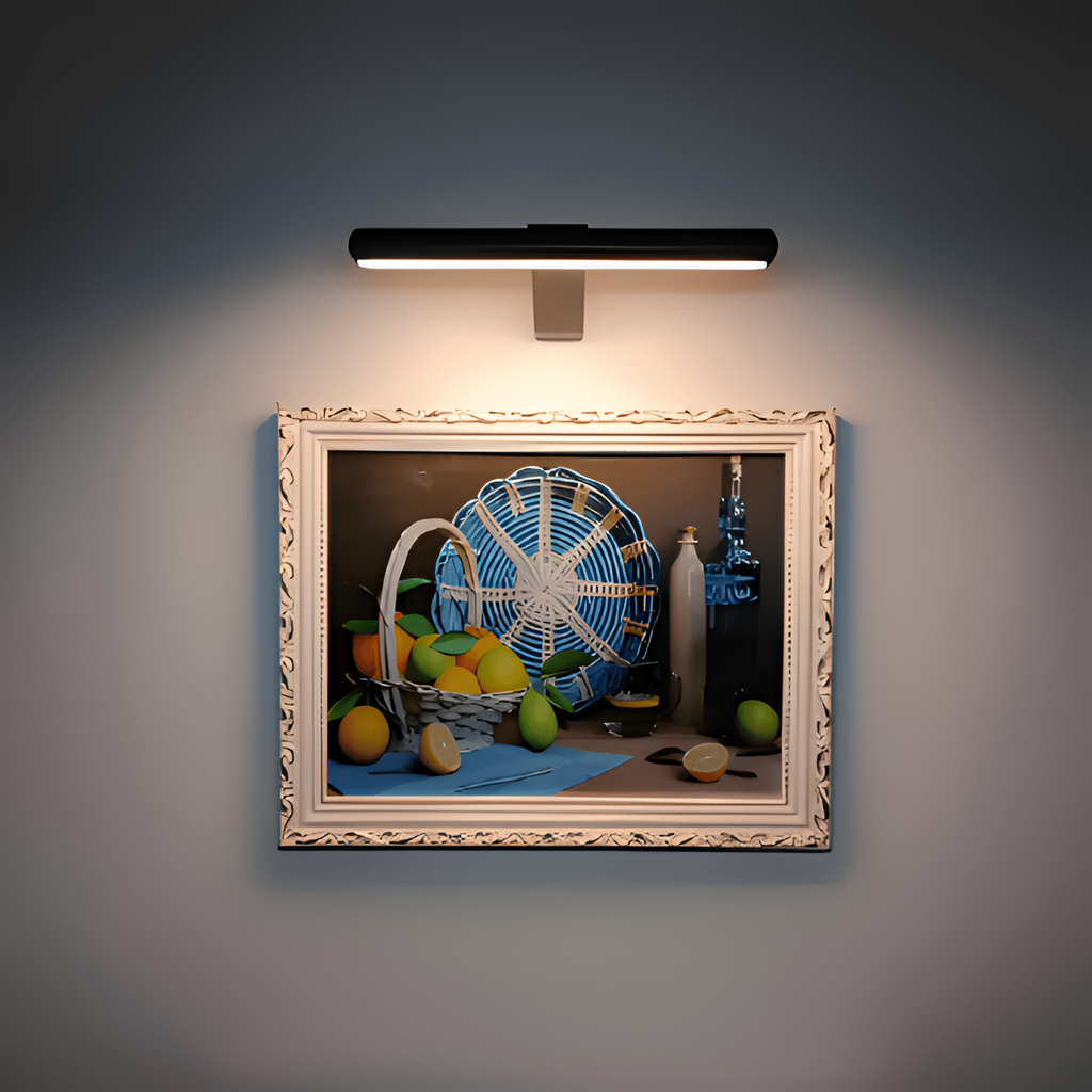 Minimalistisk Slank Billedlampe - Justerbar