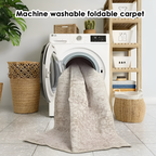 Antique Wash Distressed Gulvtæppe – Maskinvaskbart Løber