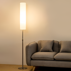 Minimalistisk Cylindrisk Gulvlampe - Justerbar
