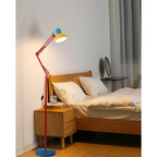 Memphis Industrial gulvlampe med flere arme – justerbar