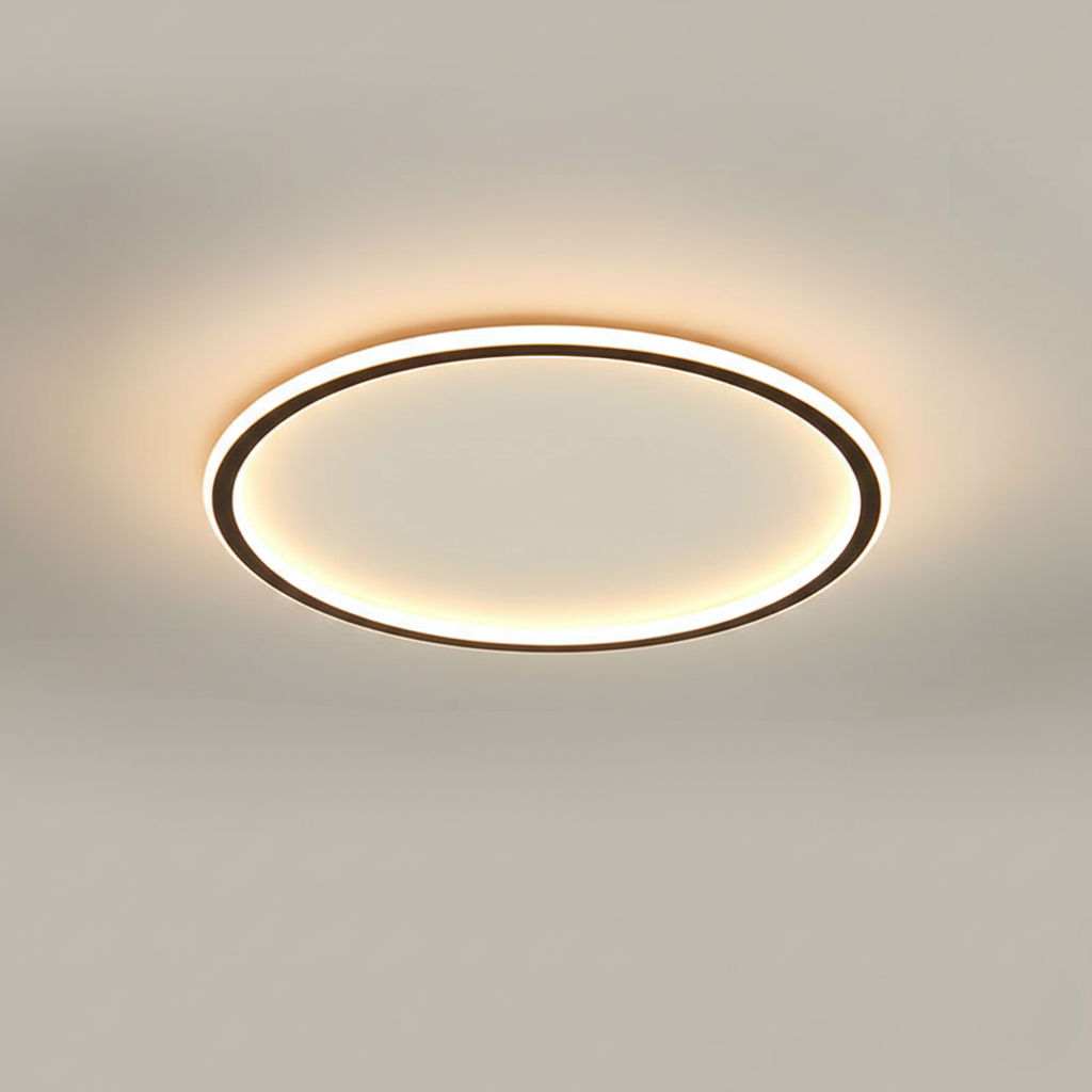 Mysaglobe Skandinavisk Rund Loftslampe | Aluminium Plus Jernfremstillet