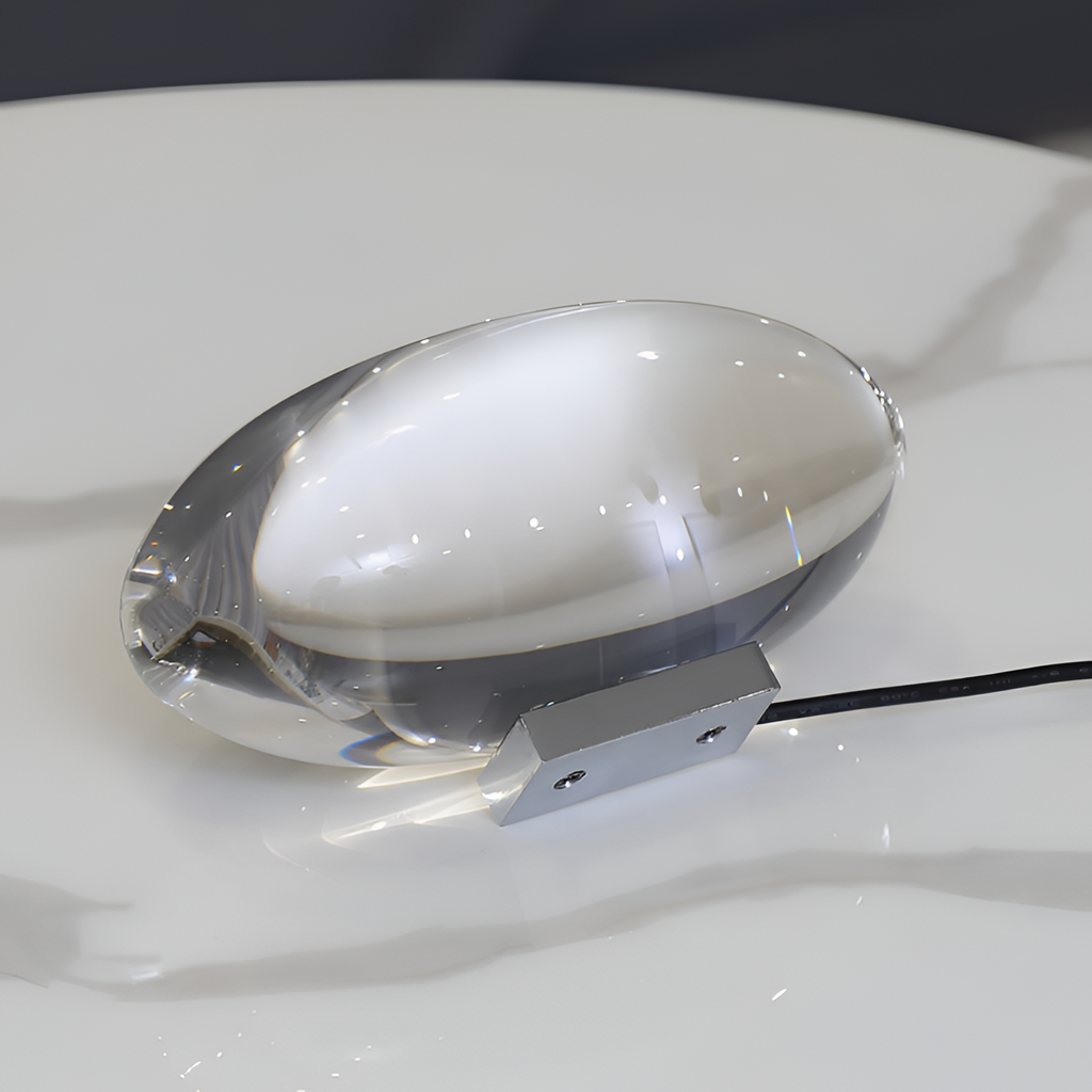 Oval Glasprojektion Projektor - Dekorativ Accent
