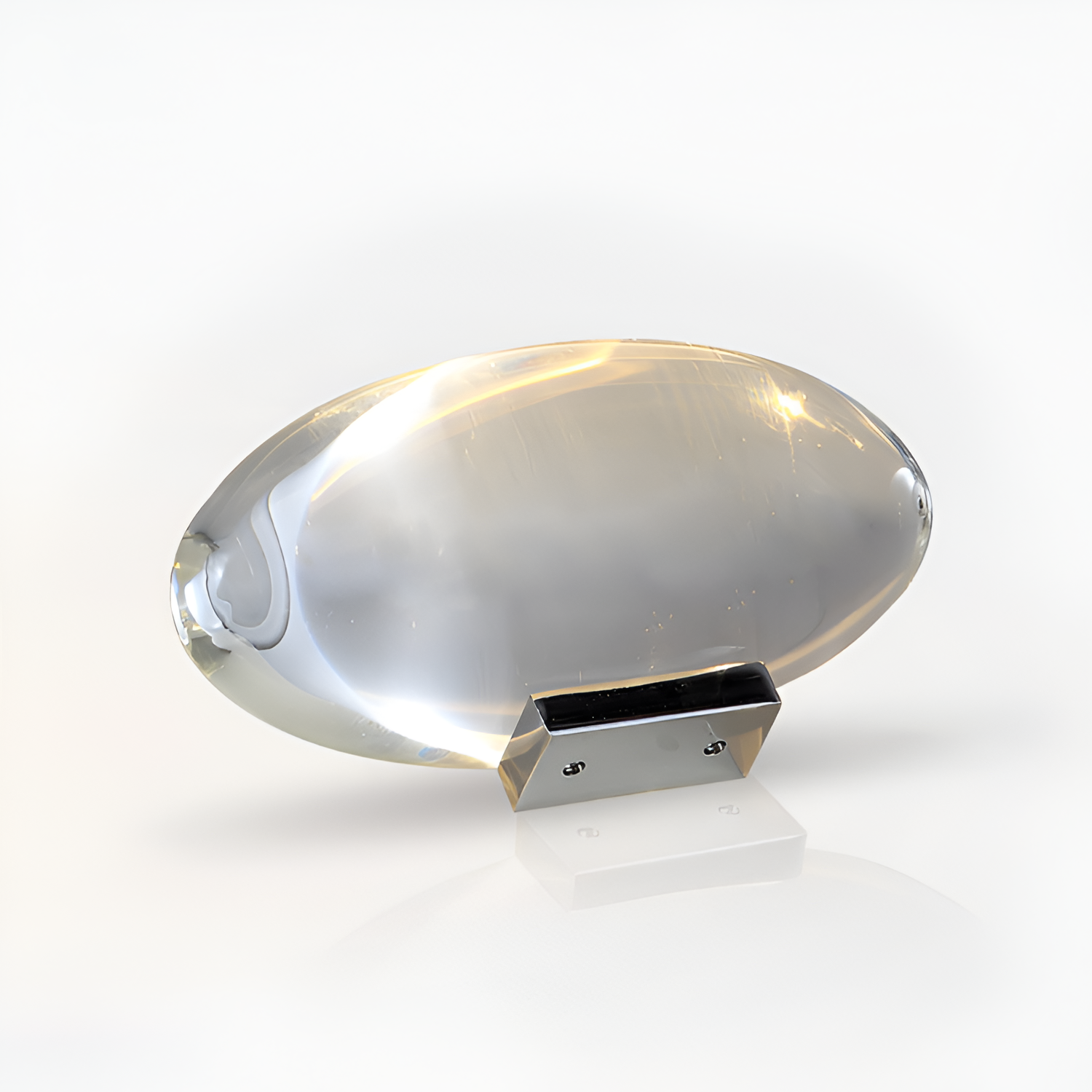 Oval Glasprojektion Projektor - Dekorativ Accent