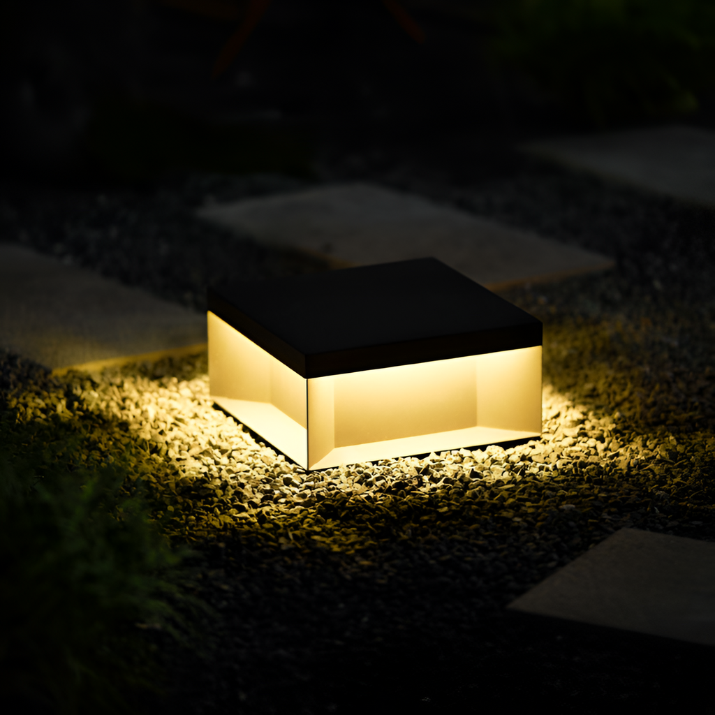 Minimalistisk Solcelle Udendørslampe - Moderne