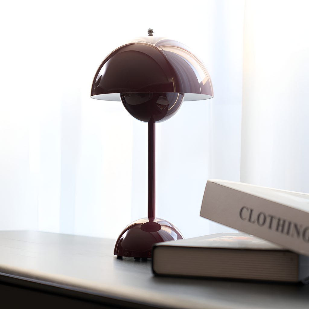 Minimalistisk Bærbar Bordlampe - Dæmpbar