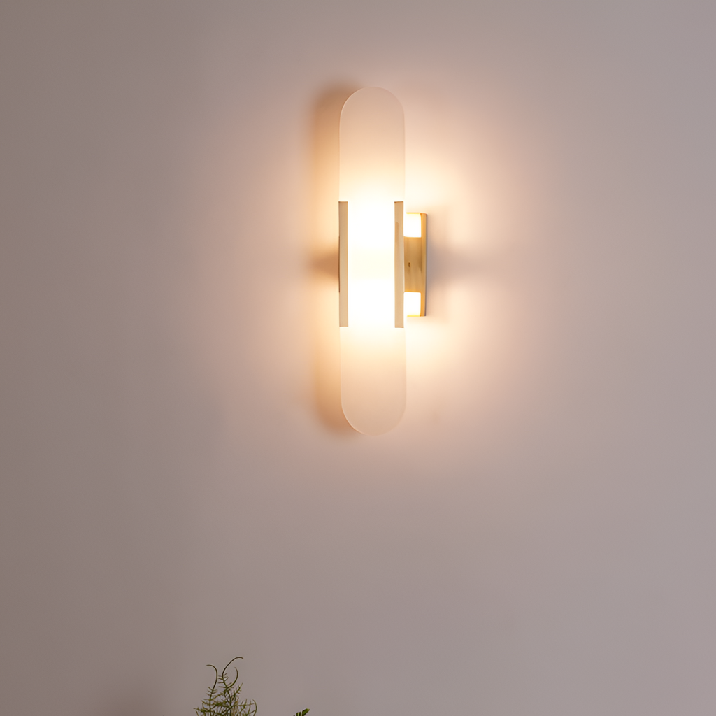 Mat Minimalistisk Væglampe - Dæmpbart Accentlys
