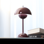 Minimalistisk Bærbar Bordlampe - Dæmpbar