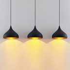 Minimalistisk Industriel Triple Pendelampe - Justerbar