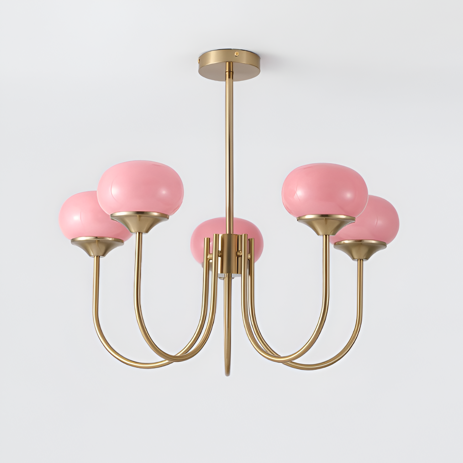 Mid Century Globe Lysekrone - Flere Lyskilder