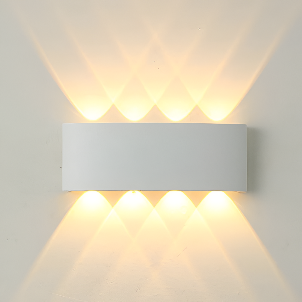 Moderne LED-væglampe – justerbar belysning
