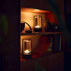 Bærbar Lanterne Bordlampe - Trådløs Stemningsbelysning