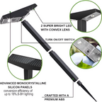Minimalistisk Solcelledrevet Sti-lampe - Justerbar