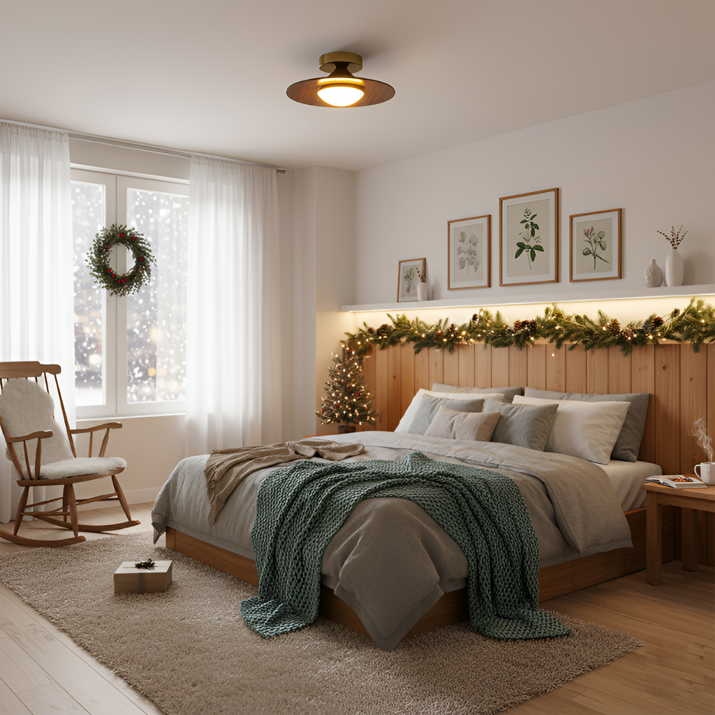 Minimalistisk Loftlampe - Dæmpbar