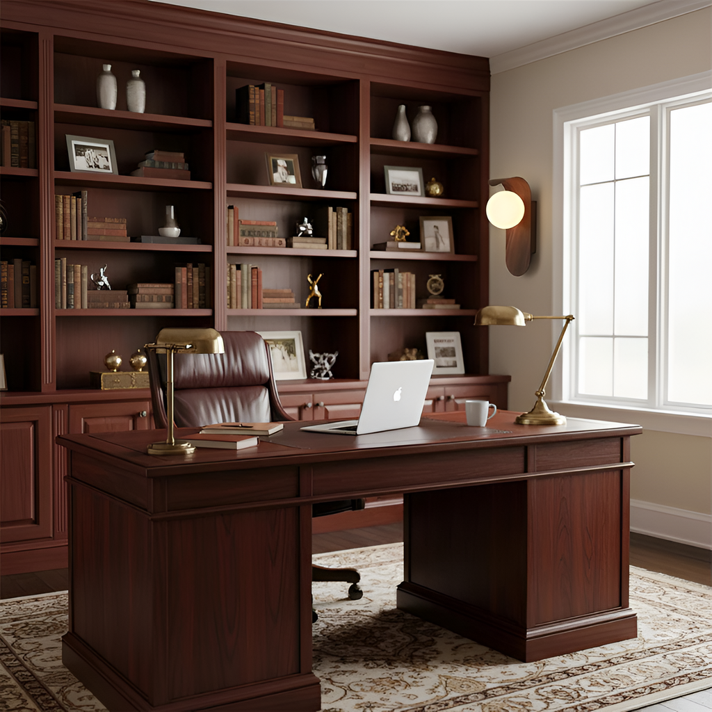 Minimalistisk buet væglampe – Art Deco-stil