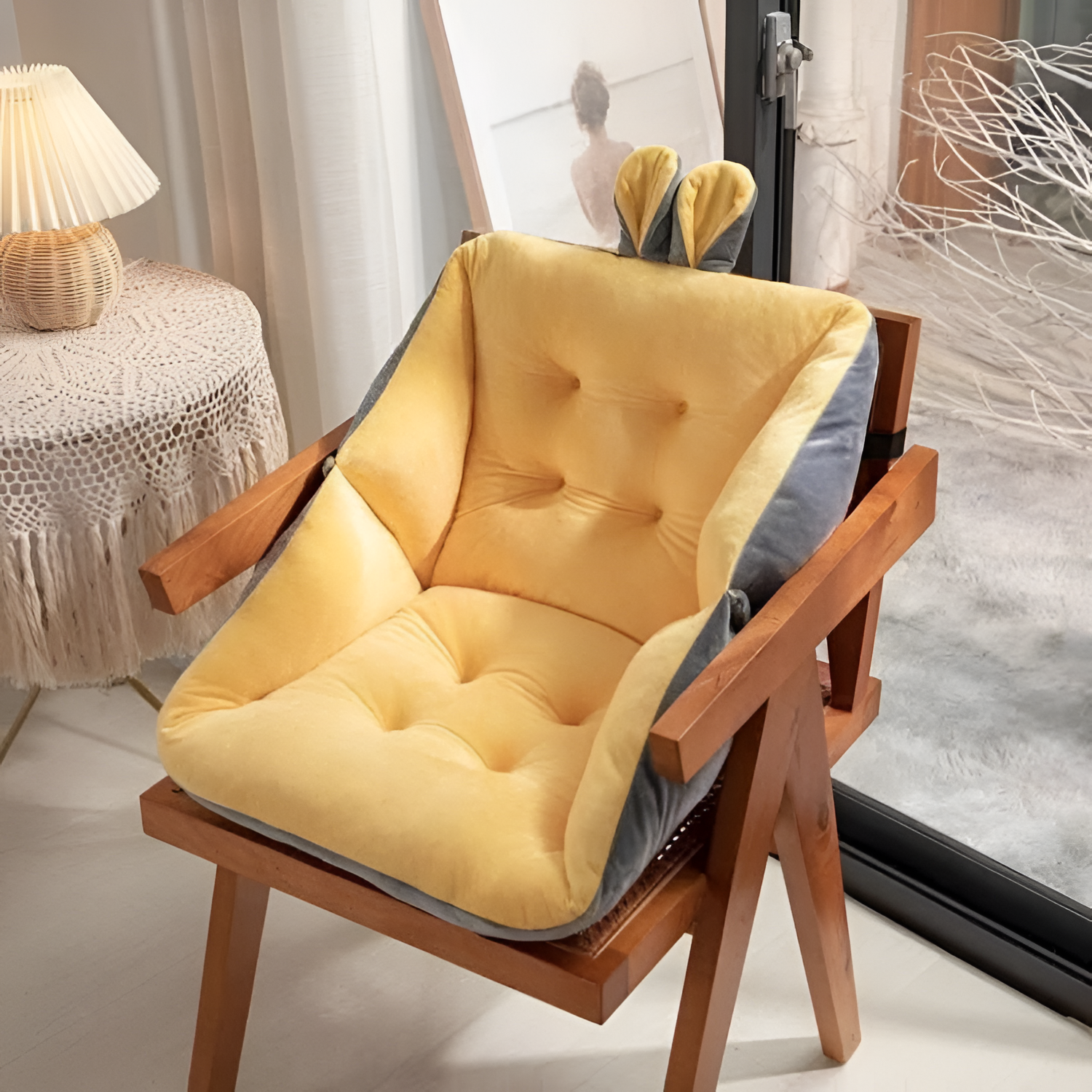 Sædehynde i memory foam – støtte til kontorstole