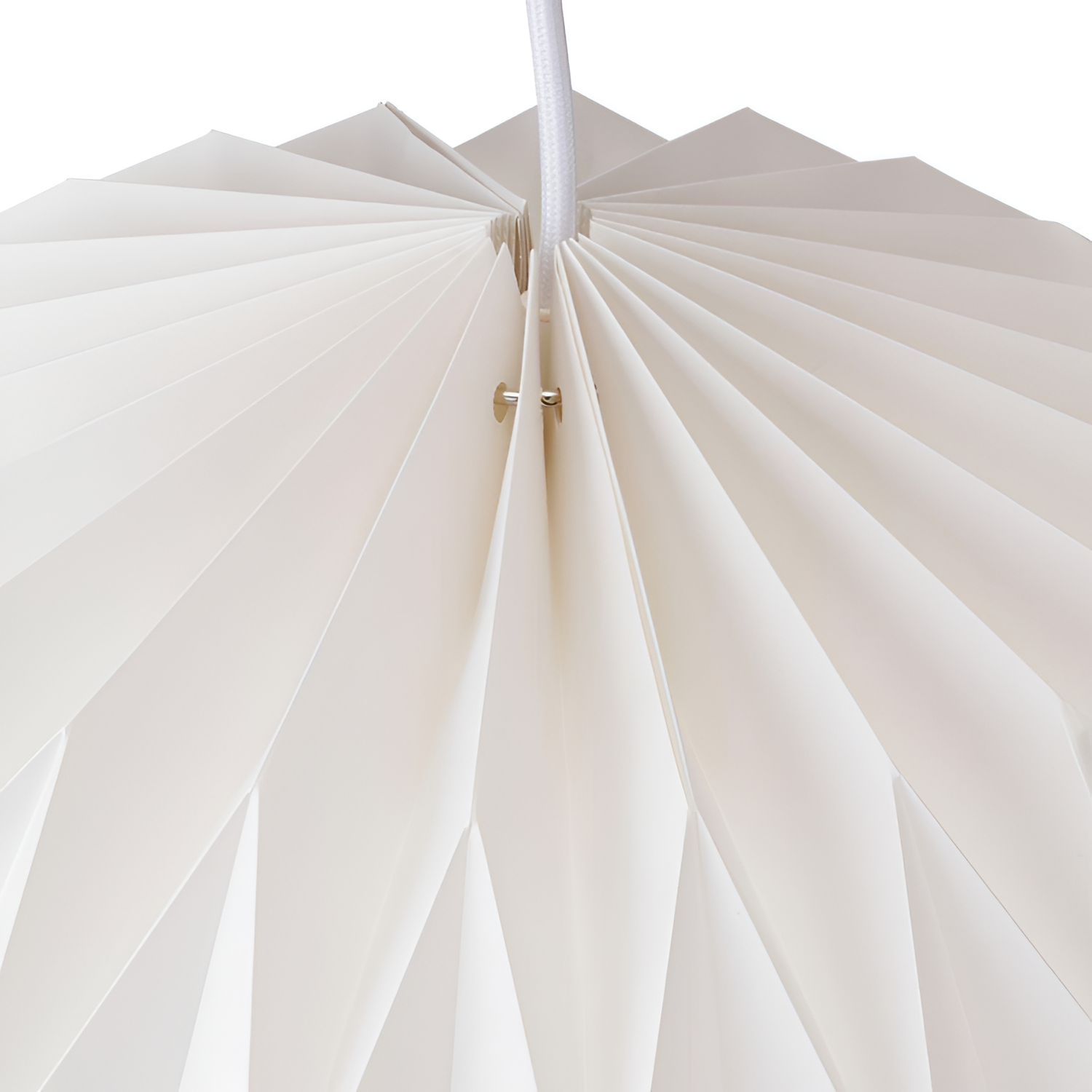 Moon Oblong Pendel - Hvid Origami Lampe (kun lampeskærm)