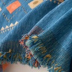 Geometrisk Sofa tæppe med Tekstureret - Boho