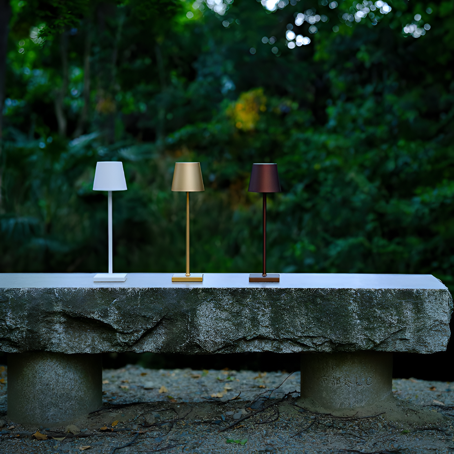 Minimalistisk Trådløs Bordlampe - Dæmpbar