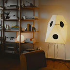 Skulpturel Geometrisk Gulvlampe - Lanterne