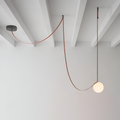Italiensk-inspireret pendel med draperet design