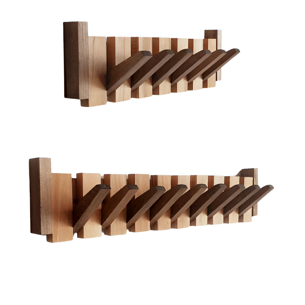 Minimalistisk Udtrækkelig Vægkrog - Pladsbesparende