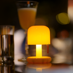 Grampians Glow Bærbar Lampe - Hvid Natlampe Med Lysdæmper