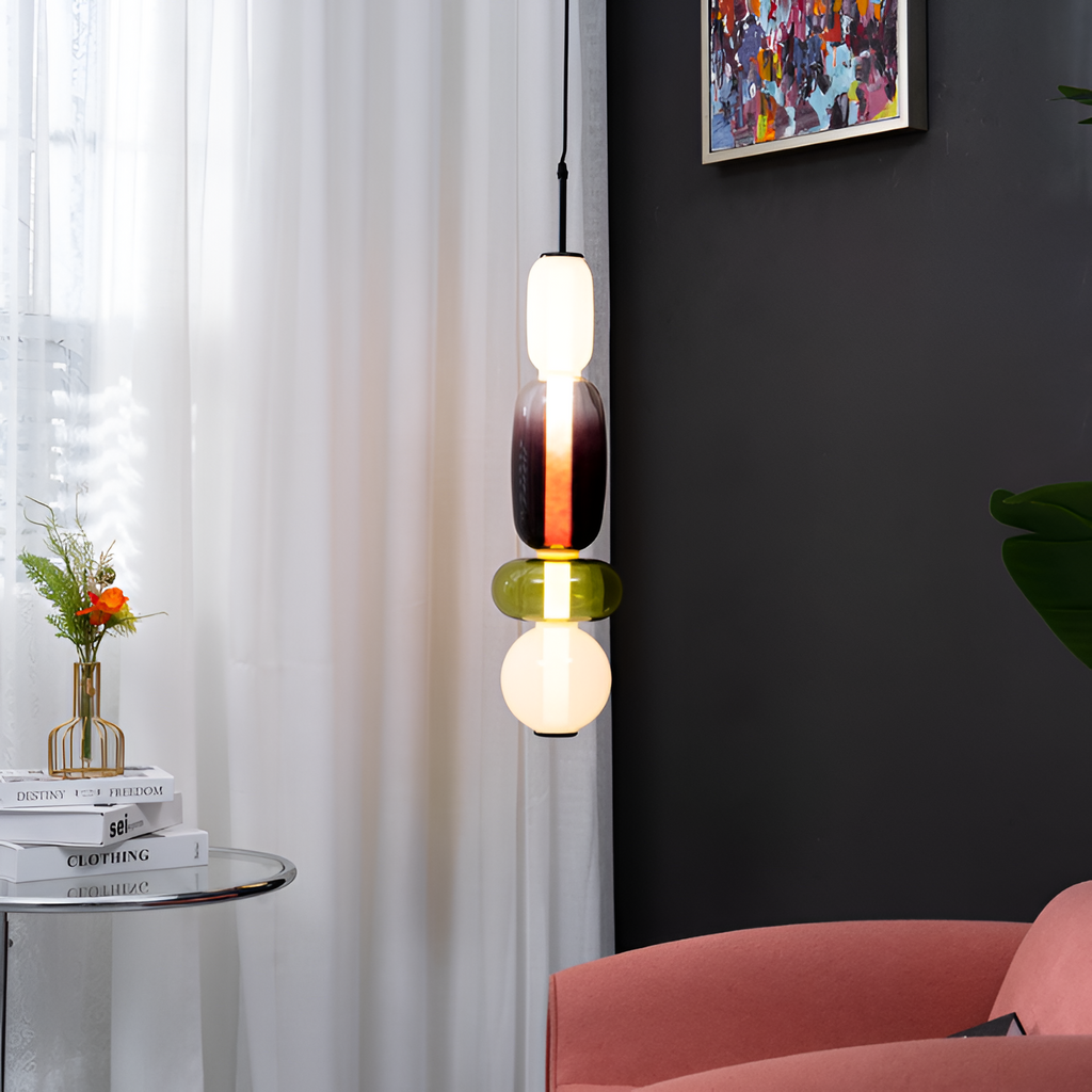 Sukkerglas Moderne Pendel - Dekorativ