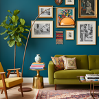 Mid-century Moderne Buegulvlampe - Justerbar
