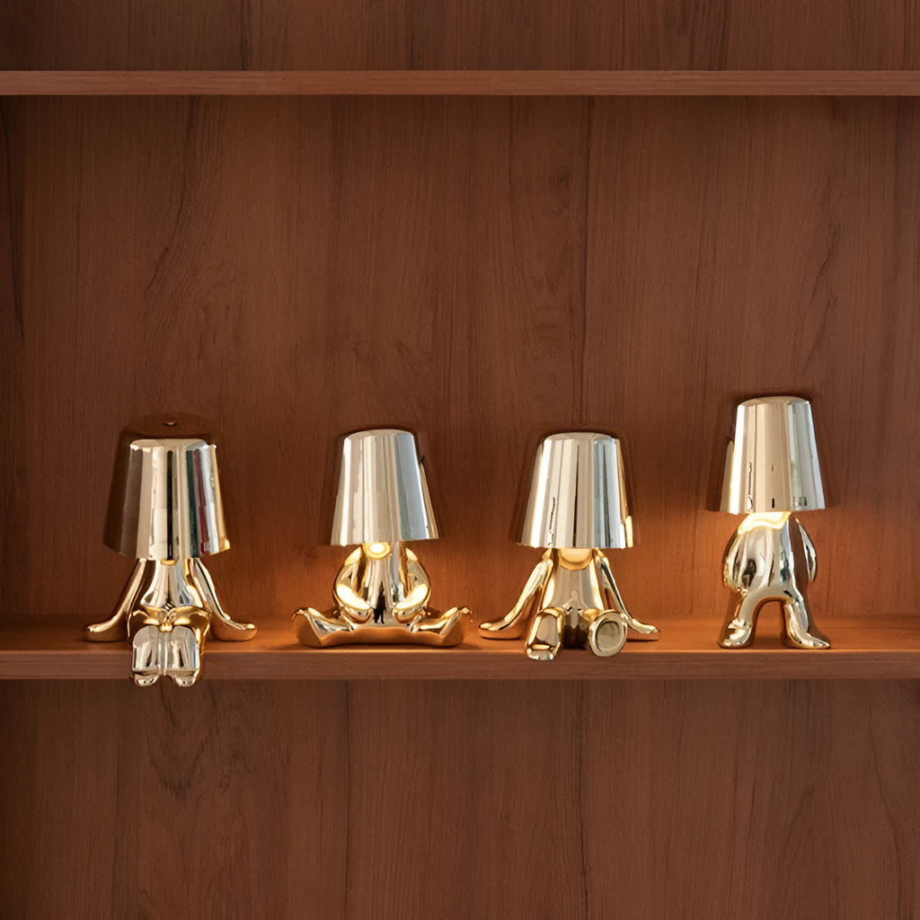 Moderne Skulpturel Bordlampe - Dekorativ