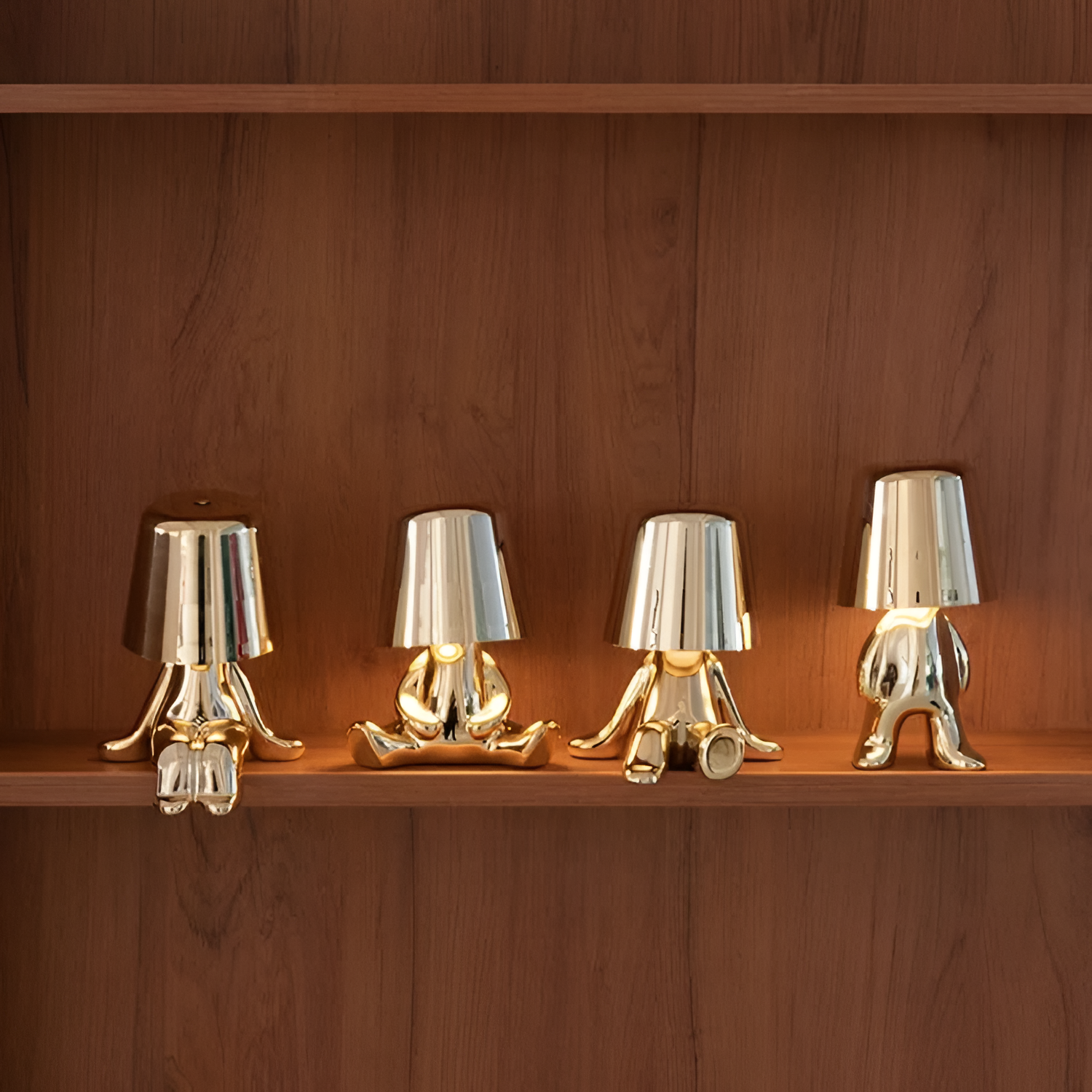 Moderne Skulpturel Bordlampe - Dekorativ